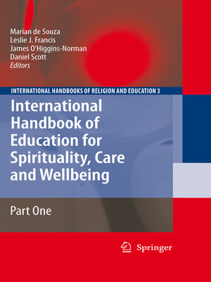 cover image of International Handbook of Education for Spirituality, Care and Wellbeing